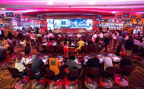 Sic Bo betting table layout showing all wagering positions